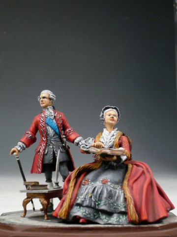 lOUIS XV - MARIE LECZINSKA